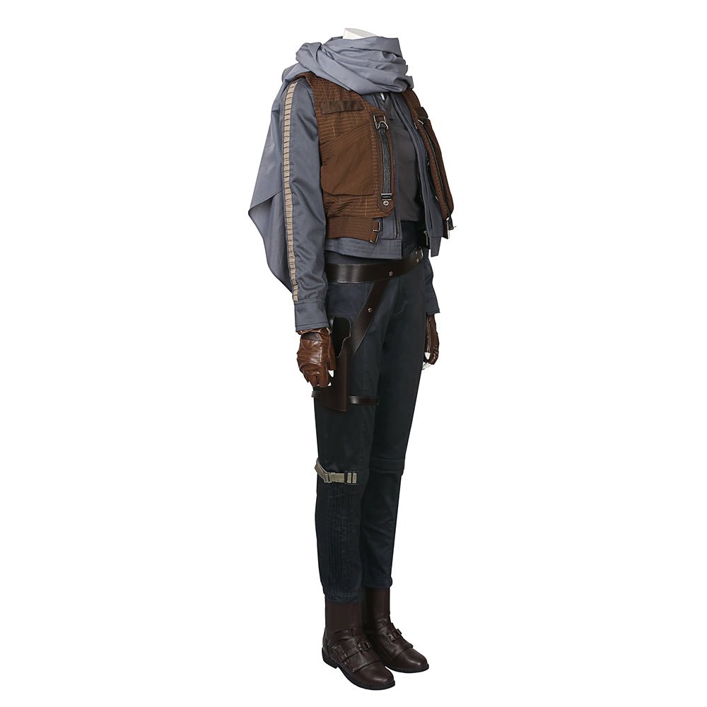 Costume Cosplay Jyn Erso Star Wars Rogue One - Réplique de Film de Qualité Premium