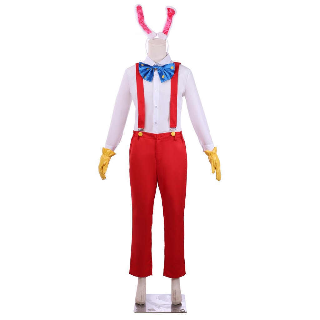 Costume Cosplay Roger Rabbit Adulte - Déguisement Lapin Drôle