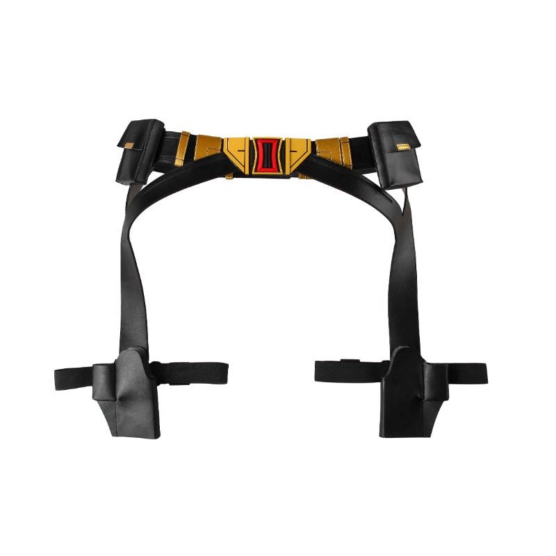 Costume Cosplay Black Widow Natasha Romanoff pour Halloween - Combinaison Imprimée Noire