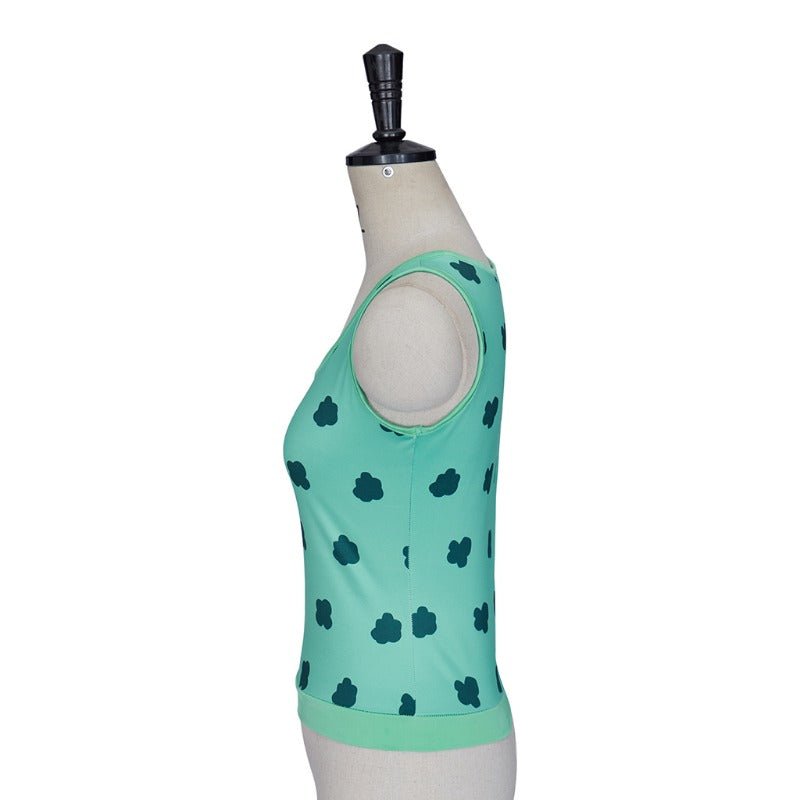 Veste verte et débardeur de cosplay Nami version live pour femmes - Costume d'anime pour Halloween