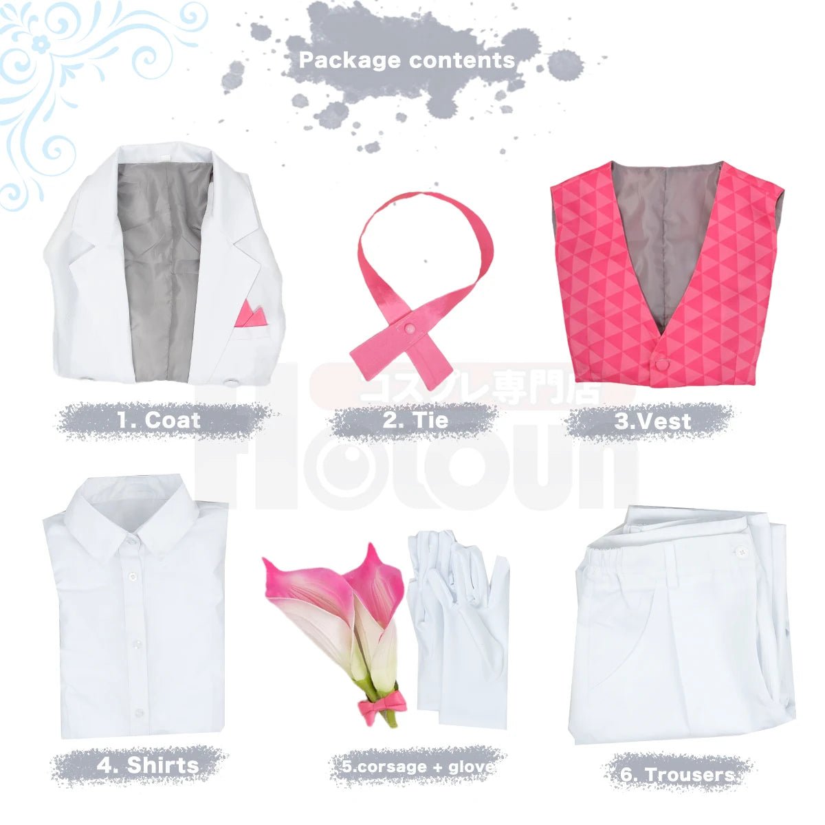 Costume Cosplay Anime Blue Lock Chigiri Queue de Pie Exposition Tuxedo Uniforme Corsage Cadeau Convention