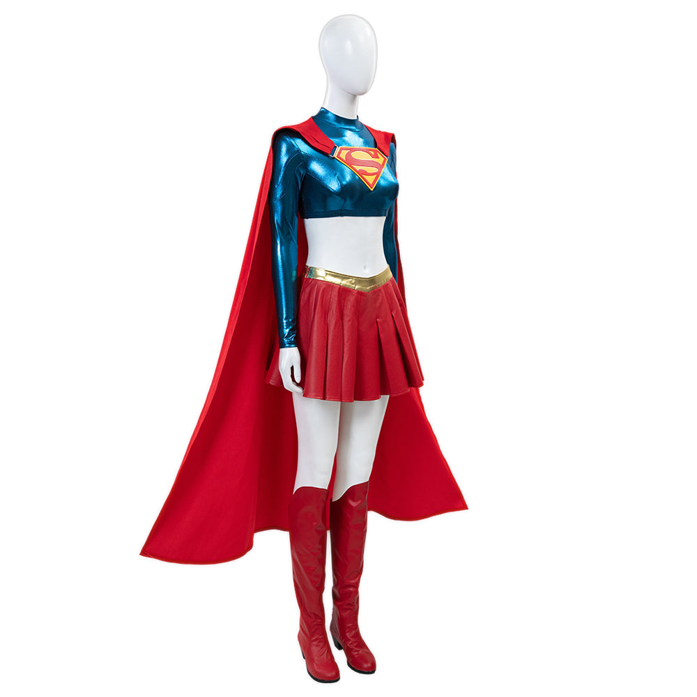 Nouveau Costume Cosplay Supergirl Édition 2025 - Tenue Anime de Qualité Supérieure