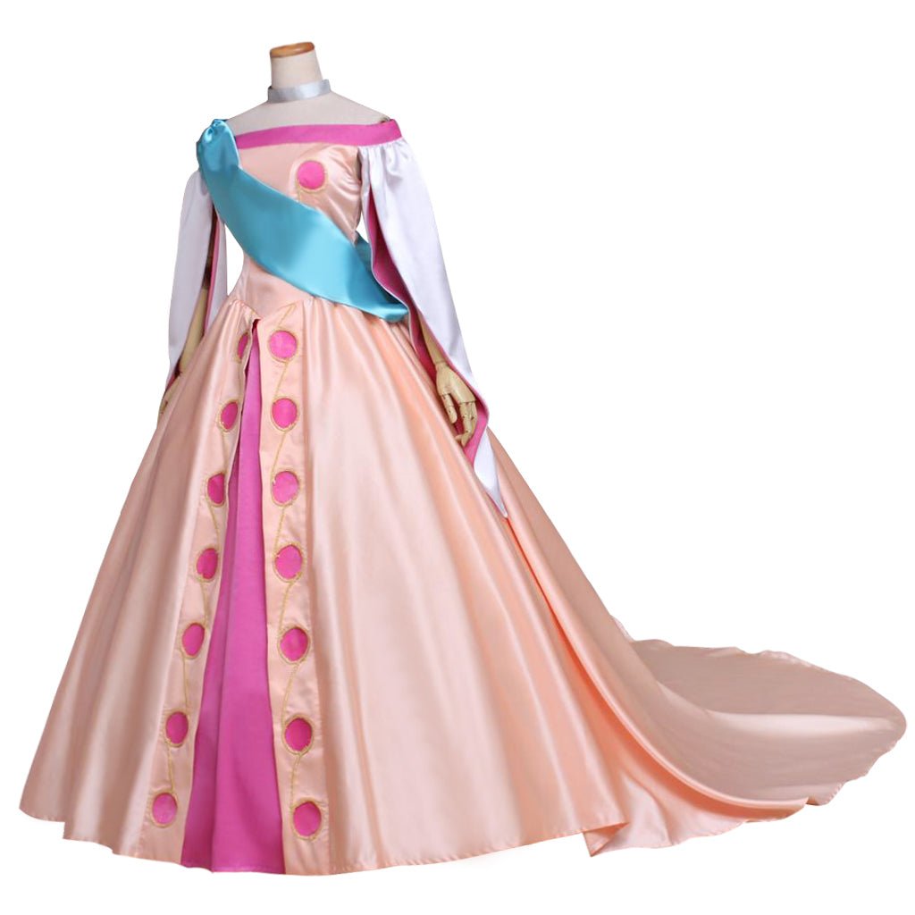 Robe de Cosplay Princesse Anastasia | Robe Élégante Inspirée de Disney pour Femmes pour Cosplay & Événements
