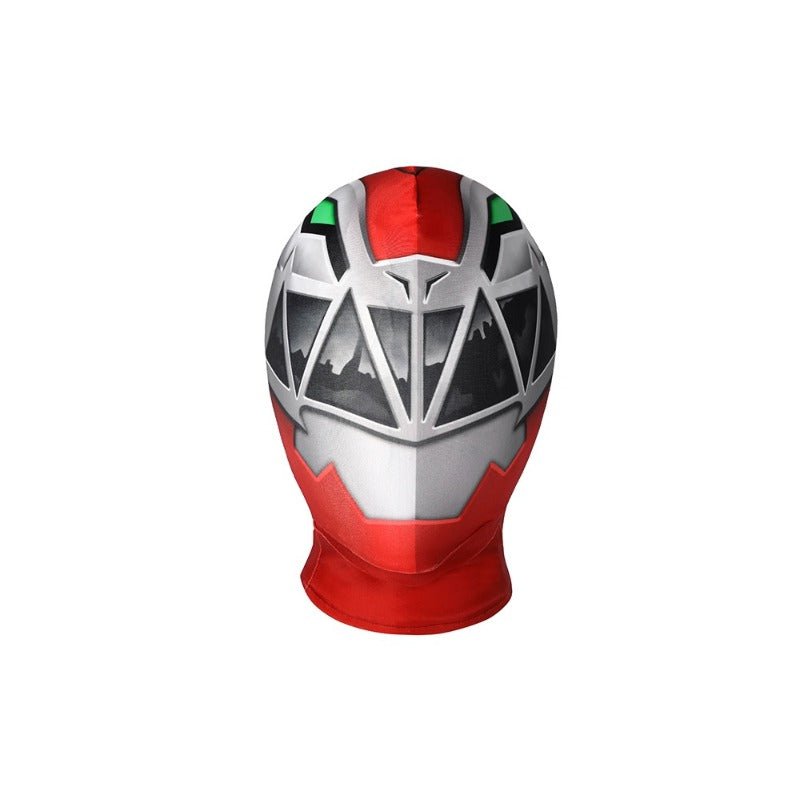 Costume Cosplay Ranger Rouge KISHIRYU SENTAI RYUSOULGER Combinaison en Spandex