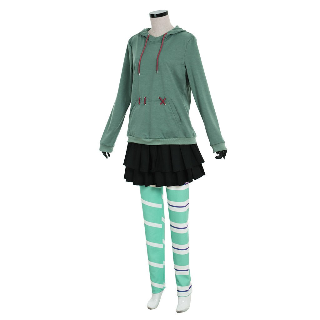 Costume Cosplay Vanellope von Schweetz pour Halloween, Noël, Carnaval