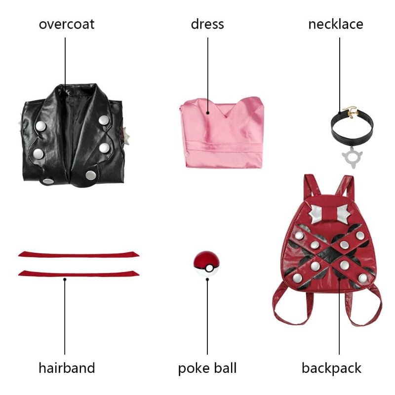 Costume Cosplay Marnie Pokémon Épée et Bouclier - Tenue pour Halloween