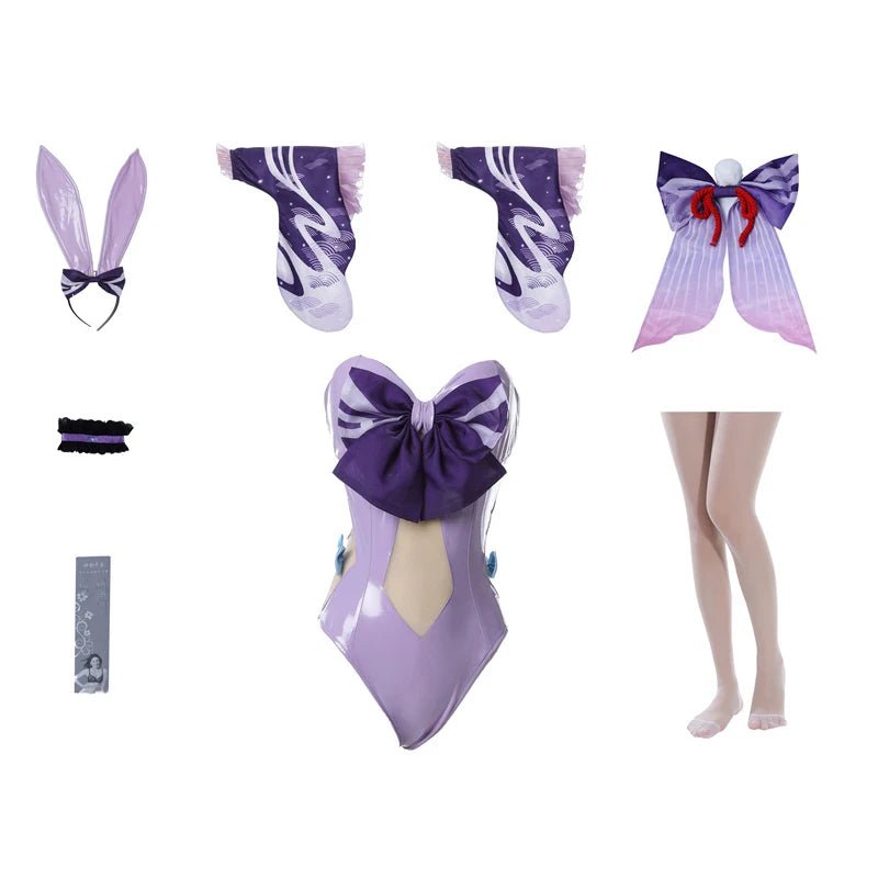 Costume Cosplay Bunny Girl Kokomi Genshin Impact - Style A et B