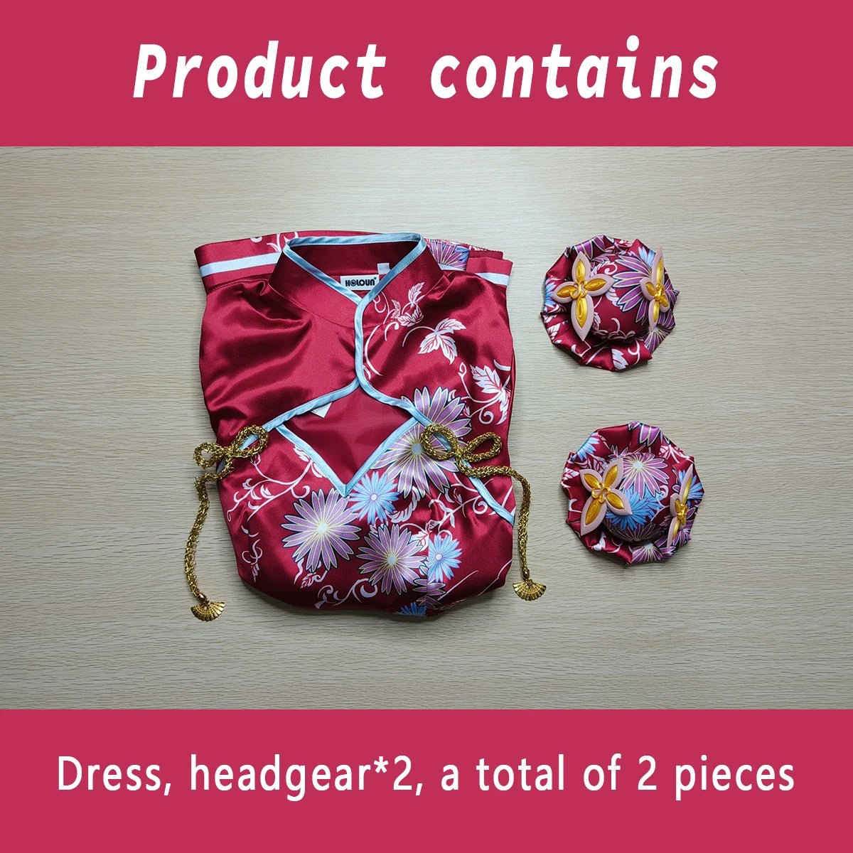 OSHI NO KO Anime Ruby Hoshino Cosplay Costume Cheongsam Robe Mignonne Accessoire Cheveux Cadeau Fête Halloween Noël