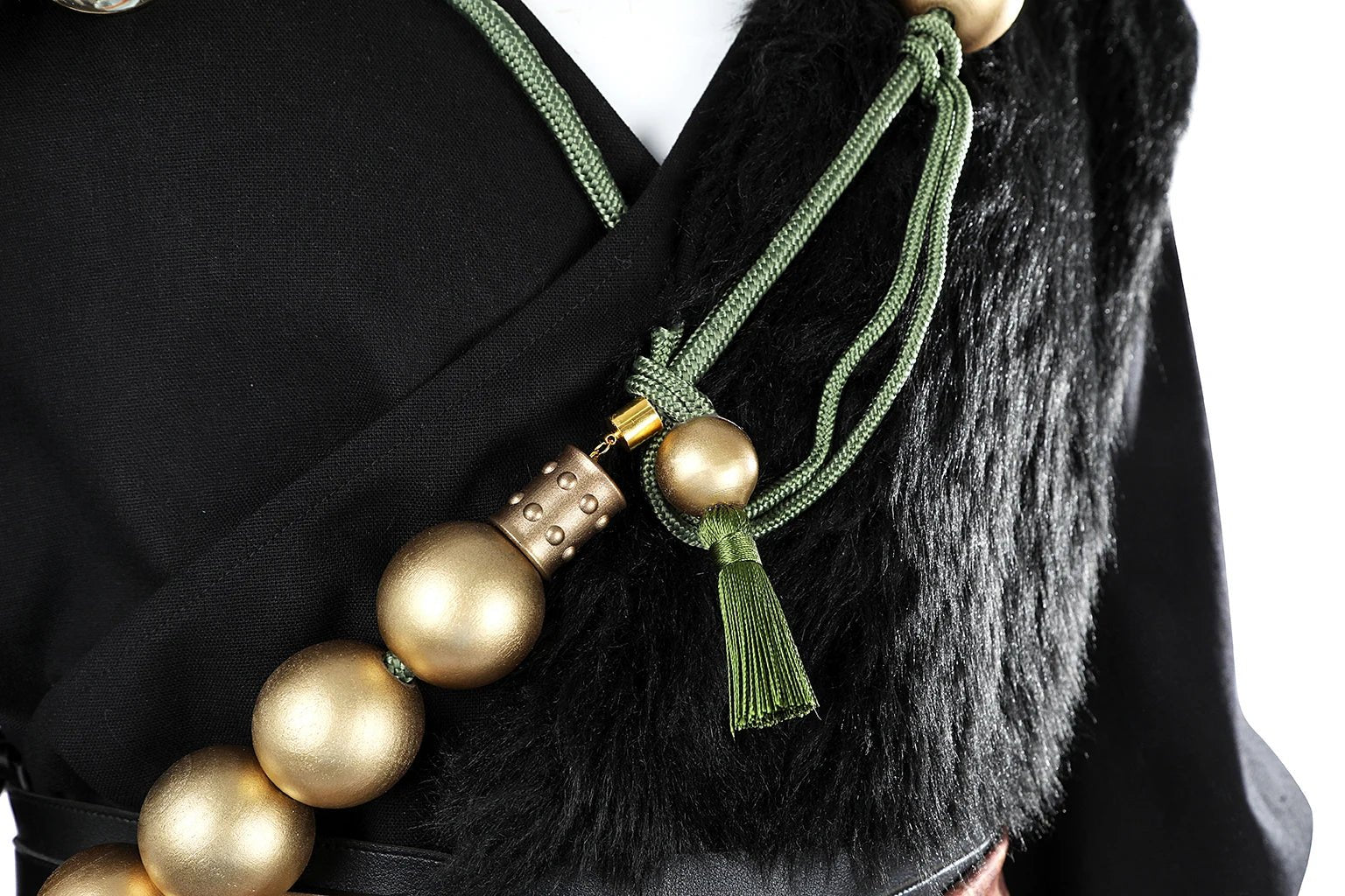 Costume Cosplay Black Myth Wukong | Robe Noire Premium Ensemble Complet