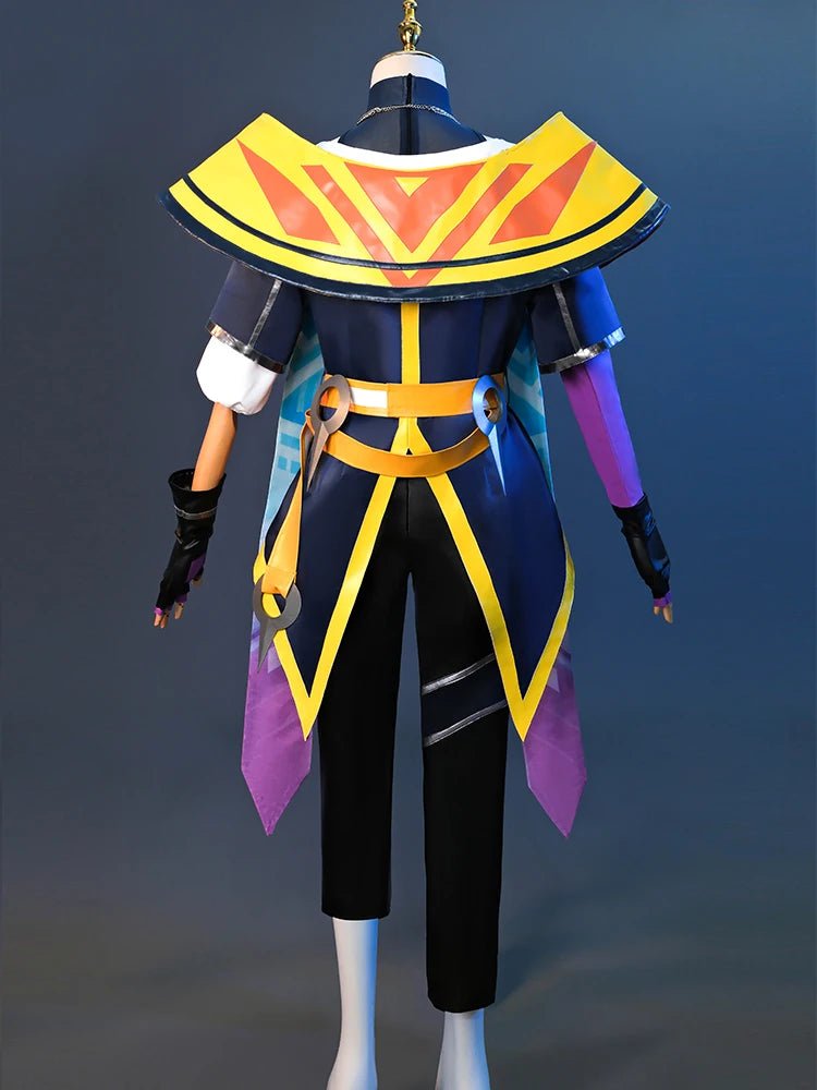 Costume Cosplay Aphelios Heartsteel LOL pour Homme et Femme - Ensemble Complet avec Masque