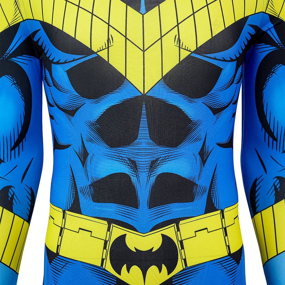 Nouveau Costume Cosplay Nightwing New Titans - Qualité Premium pour Fans de BD