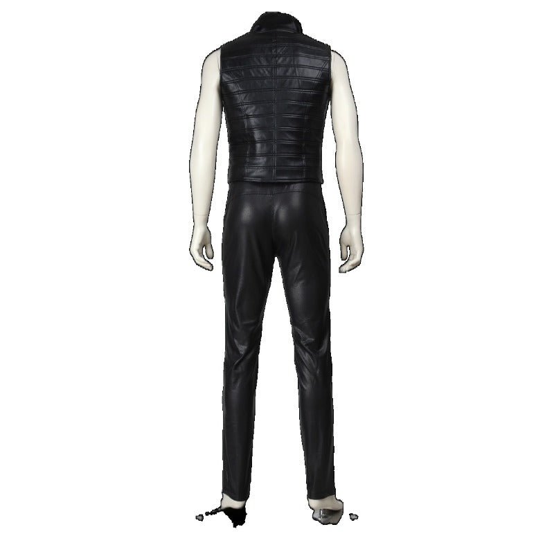 Manteau en cuir Vergil Cosplay Devil May Cry 3 Costume pour Halloween et Carnavals