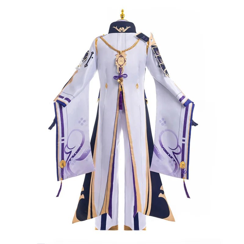 Costume Cosplay Kamisato Ayato de Genshin Impact - Ensemble Complet pour Hommes