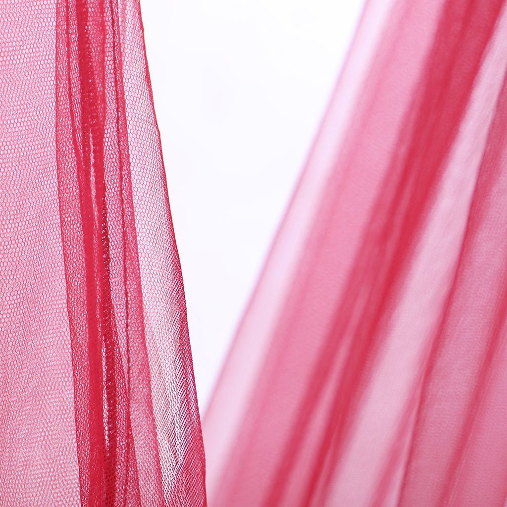 Robe de Mariée Boudoir Médiévale 18ème Siècle Rouge en Tulle Transparent Costume pour Femme