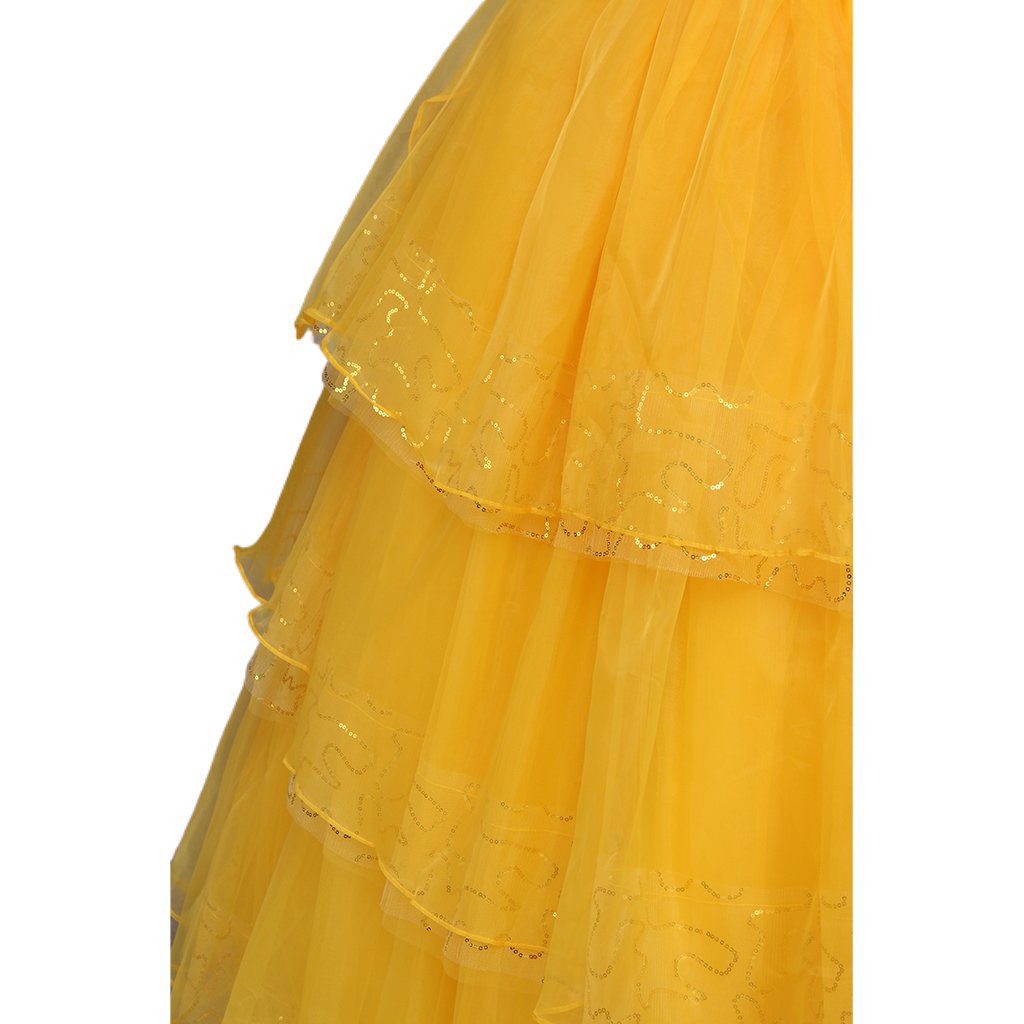Costume Cosplay Princesse Belle | Robe Adulte Princesse Disney Belle pour Halloween & Fêtes à Thème