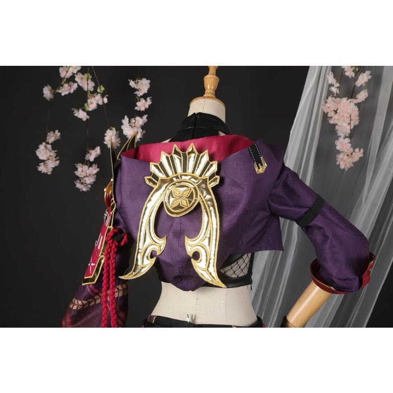 Costume Cosplay Genshin Impact Kuki Shinobu - Tenue Ninja