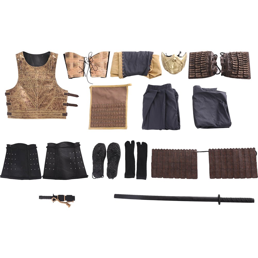 Costume Cosplay Scorpion Hanzo Hasashi du Film Mortal Kombat 2021 pour Hommes