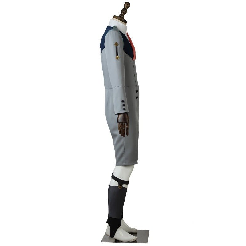 Nouveau Costume Cosplay Hiro 016 de DARLING in the FRANXX - Combinaison Unisexe pour Halloween et Carnavals