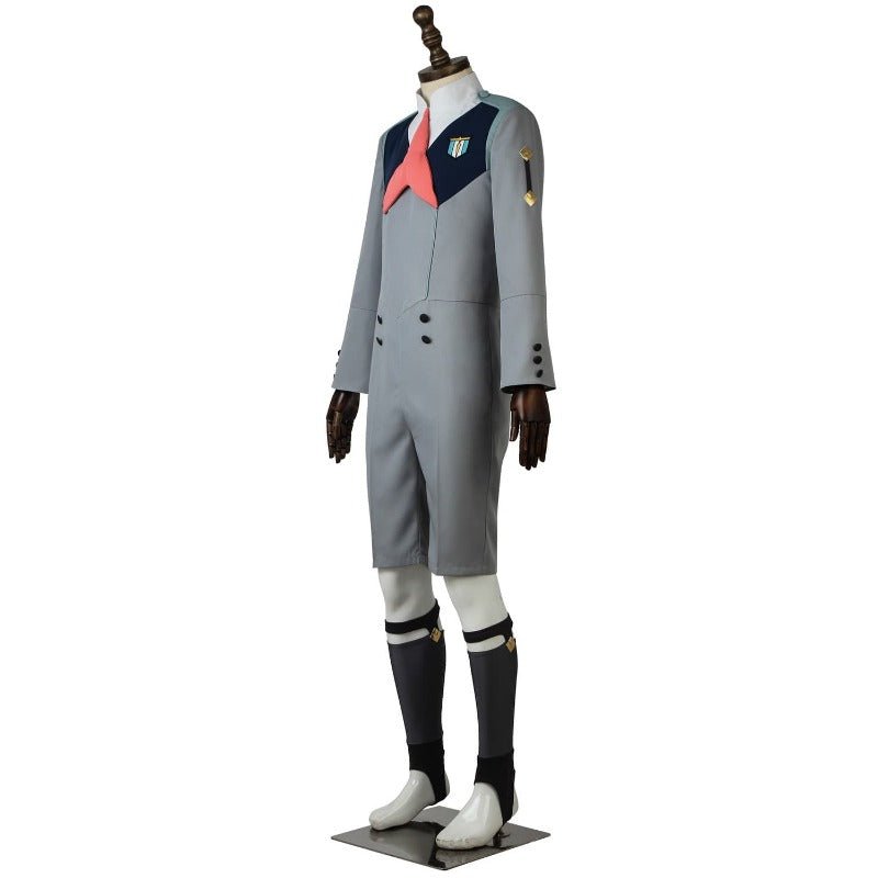 Nouveau Costume Cosplay Hiro 016 de DARLING in the FRANXX - Combinaison Unisexe pour Halloween et Carnavals