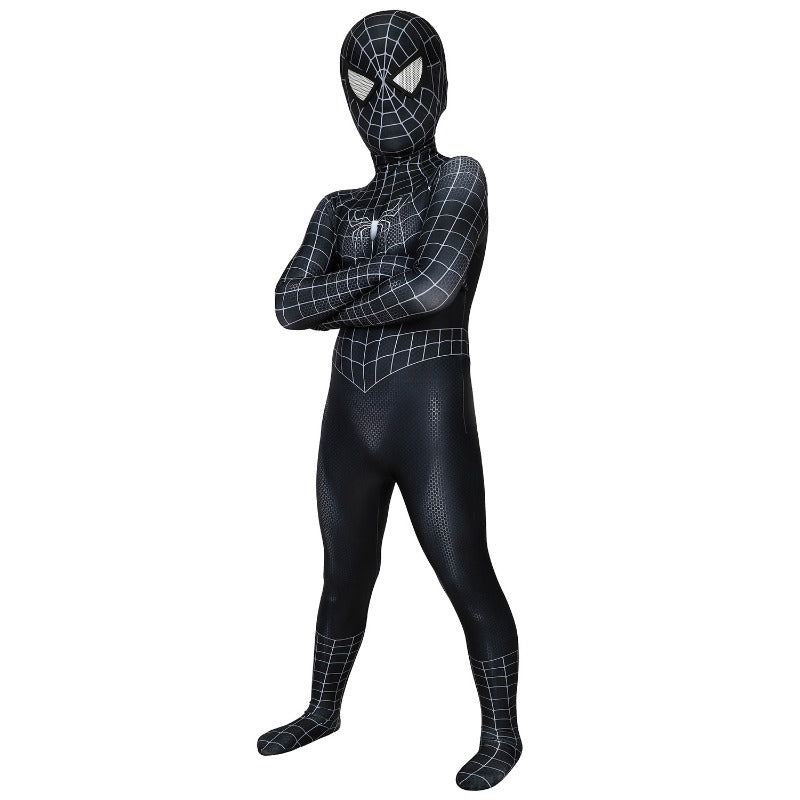 Costume Cosplay Venom Enfant Eddie Brock Spider-Man 3 Costume Imprimé 3D