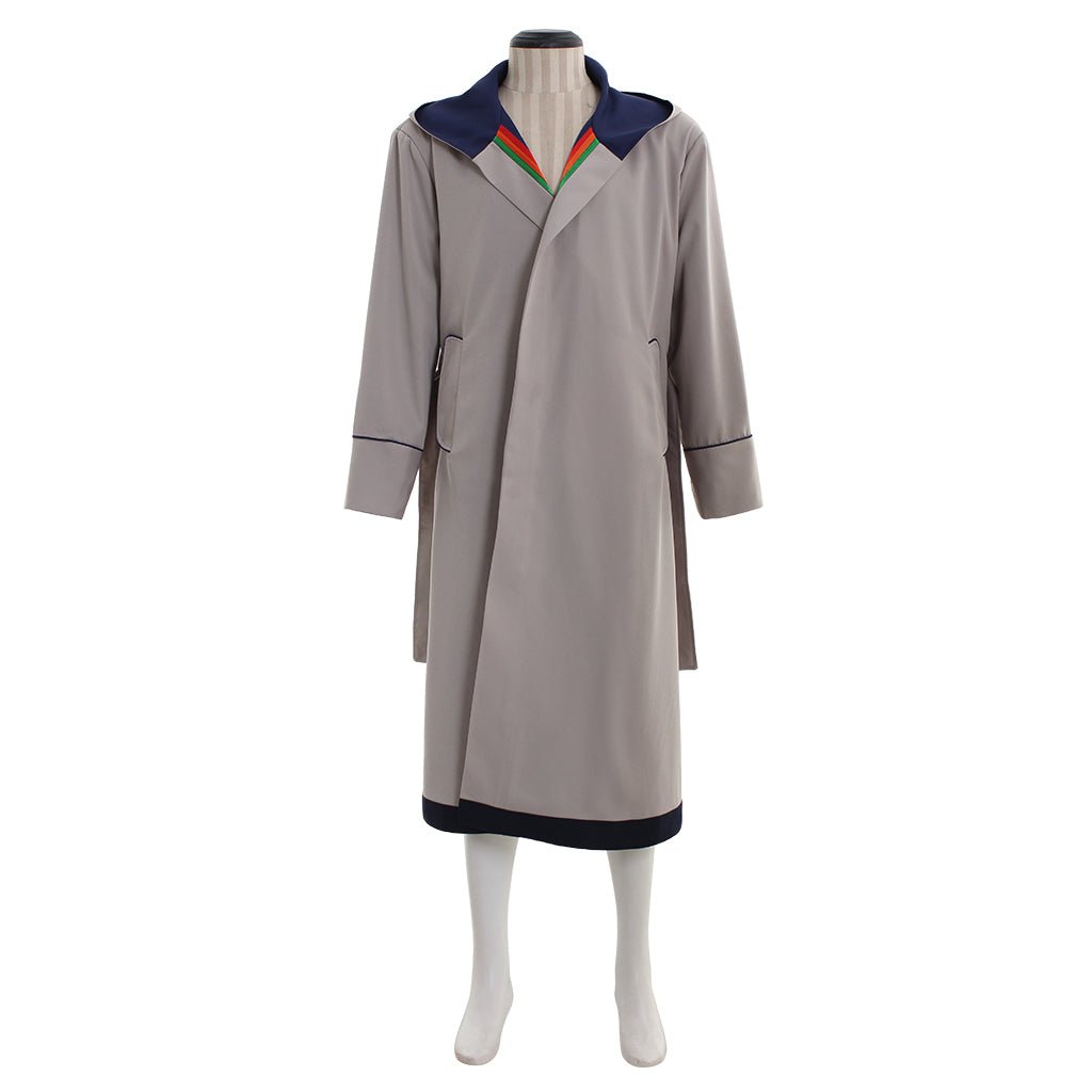 Manteau de Cosplay de la Treizième Docteure - Trenchcoat Ceinturé Ajusté