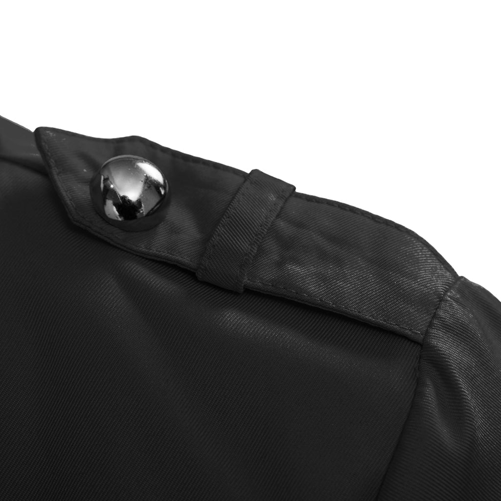 Costume Cosplay Manteau Noir Edward – Style Officiel, Haute Qualité pour Femmes