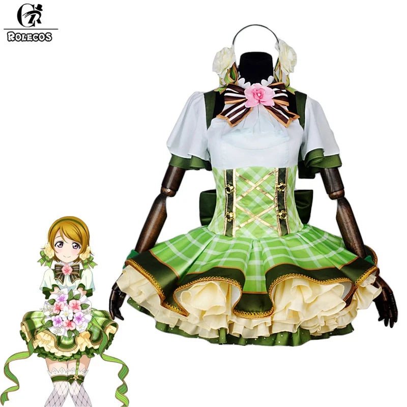 Costume Cosplay Lovelive Bouquet de Fleurs Yazawa Nico Nozomi Tojo Eli Rin Sonoda Umi Kotori Maki