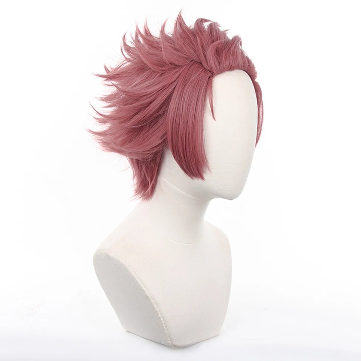 Perruque Cosplay Manga Anime Blue Lock Sae Itoshi No.10 Joueur de Football Fibre Synthétique Rose Taille Ajustable