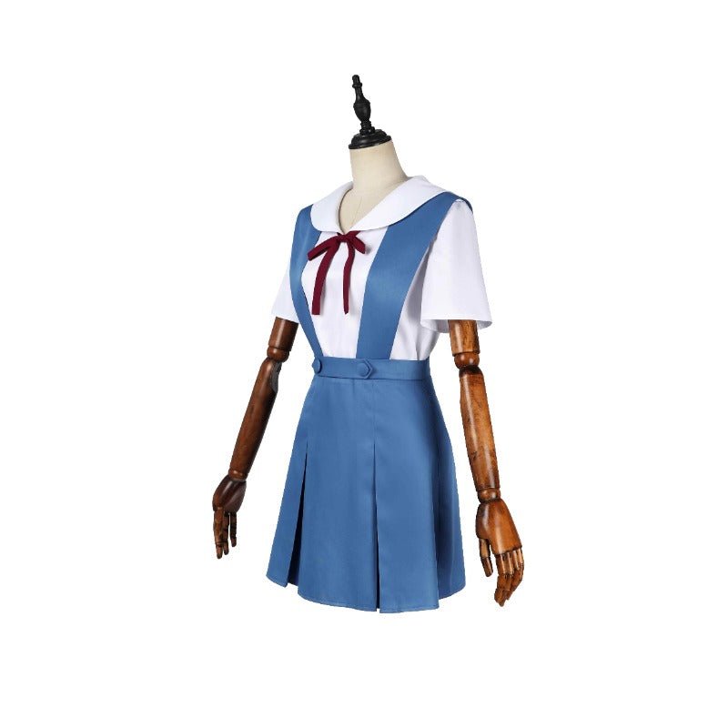 Costume Cosplay Asuka Langley Soryu - Uniforme Ayanami Rei Complet pour Halloween