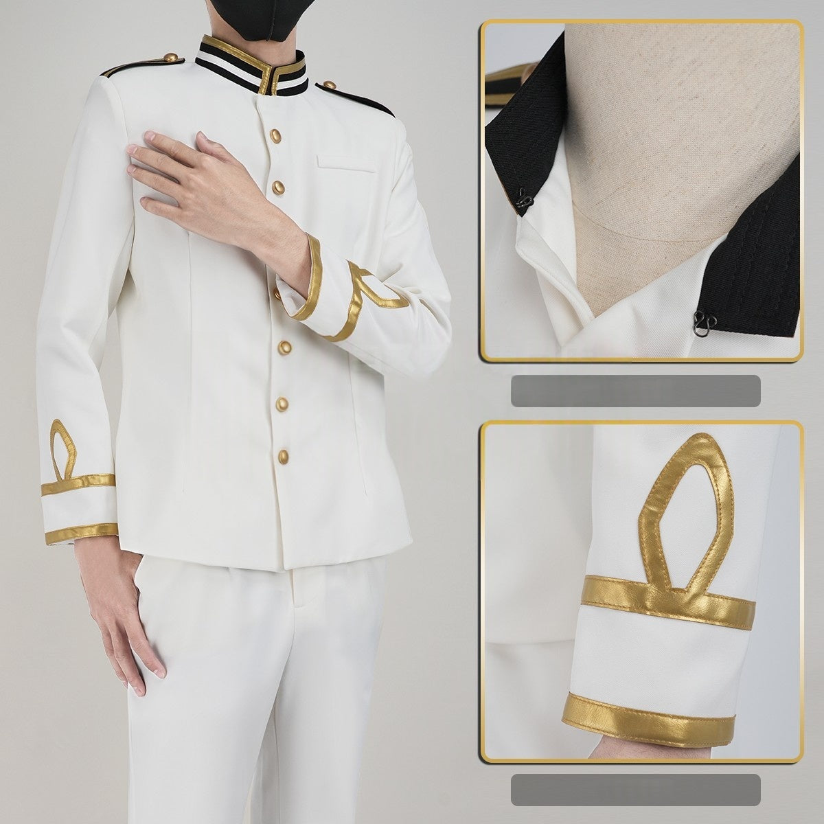 Costume Cosplay Kiku Honda de Hetalia: Puissances de l'Axe - Qualité Premium