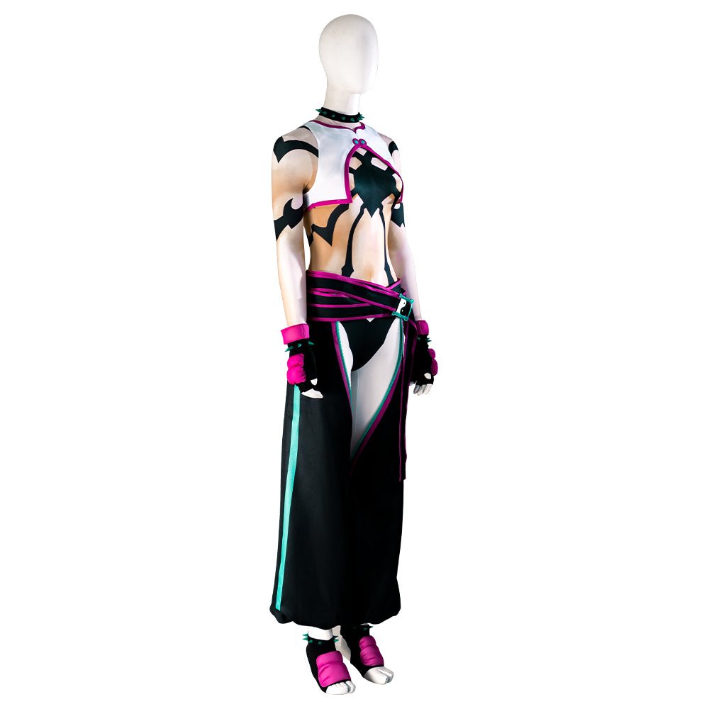 Costume Deluxe Juri Han Street Fighter VI - Ensemble Complet pour Fans