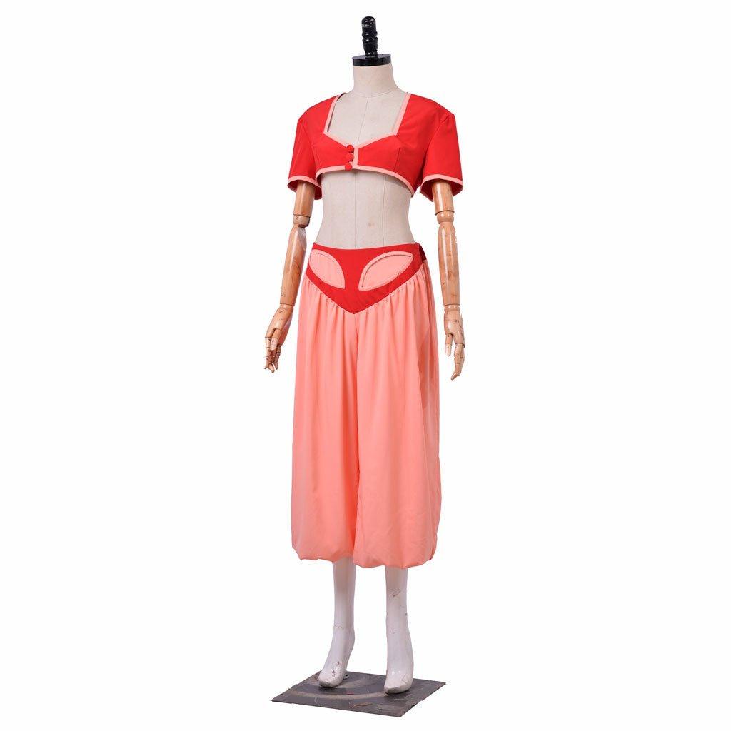 Costume Cosplay Rêve de Jeannie - Robe Danse du Ventre - Tenue Halloween