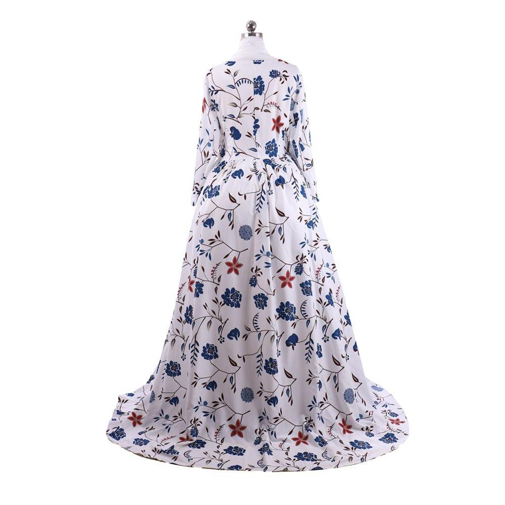 Robe de Cour Rococo du 18ème Siècle - Impression Numérique sur Coton Élasticité par L'AniMirage