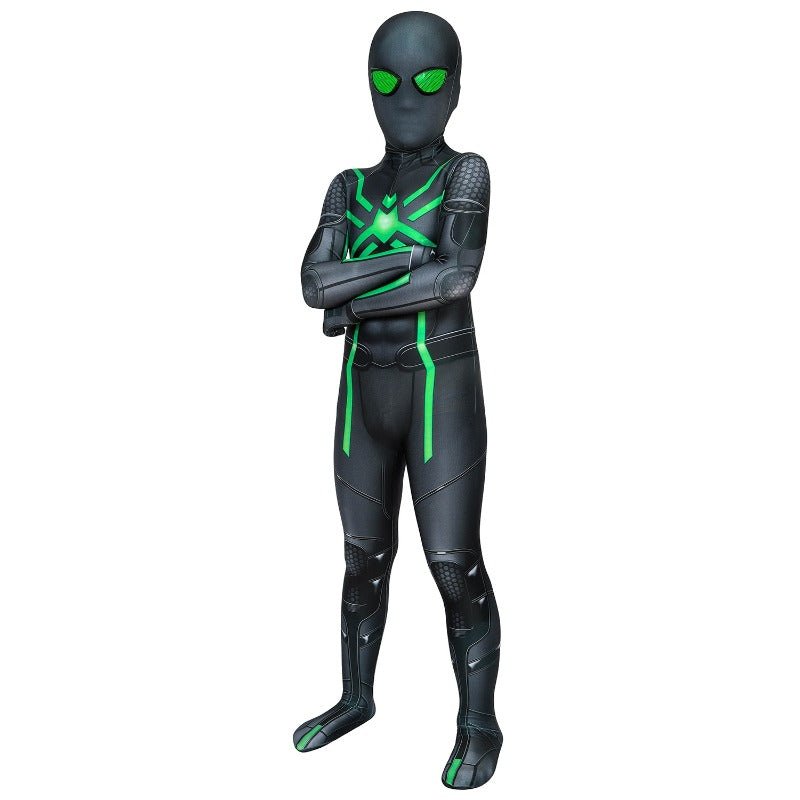 Costume Enfant Spider-Man Big Time Suit Stealth Cosplay Halloween