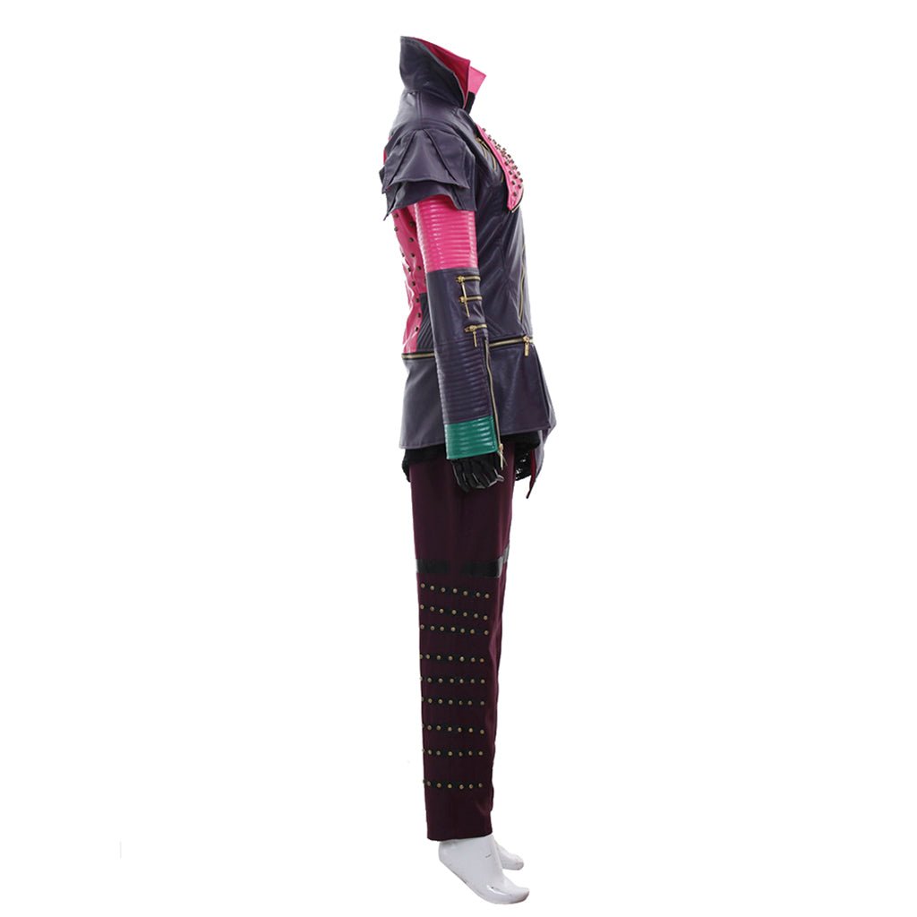 Costume Cosplay Mal Descendants - Ensemble Veste et Pantalon sur Mesure pour Halloween