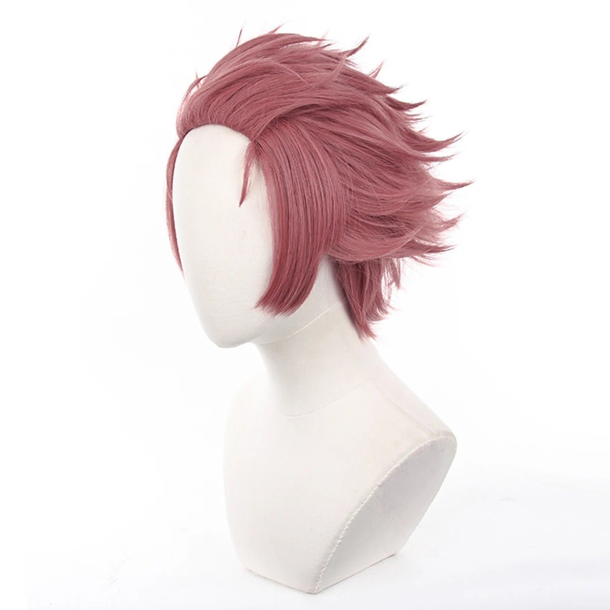 Perruque Cosplay Manga Anime Blue Lock Sae Itoshi No.10 Joueur de Football Fibre Synthétique Rose Taille Ajustable