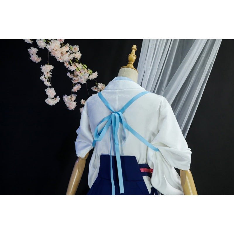 Costume Cosplay Kamisato Ayaka Tsubaki de Genshin Impact