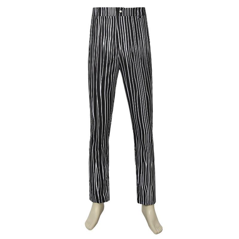 Costume Jack Skellington - Costume Cosplay à Rayures Noires pour Halloween par L'AniMirage