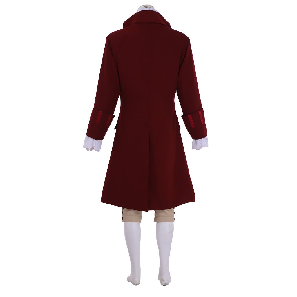 Costume Cosplay Aaron Burr de Hamilton - Costume d'Aristocrate Colonial | Série Médiévale Hommes L'AniMirage