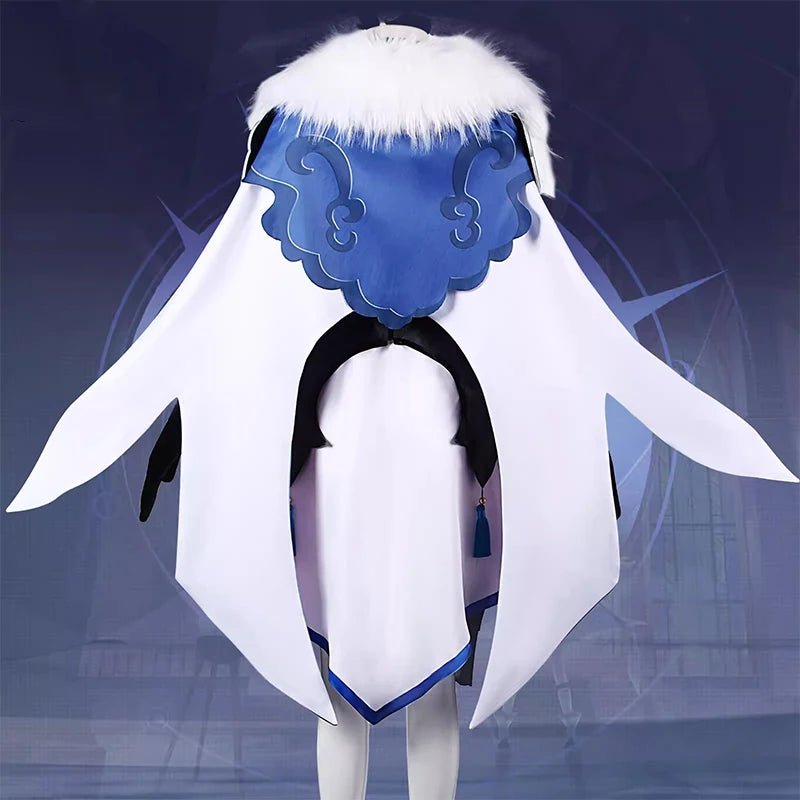 Costume Cosplay Baiheng de Honkai Star Rail - Archer Foxian et Pilote - Robe pour Femmes pour Halloween et Fêtes