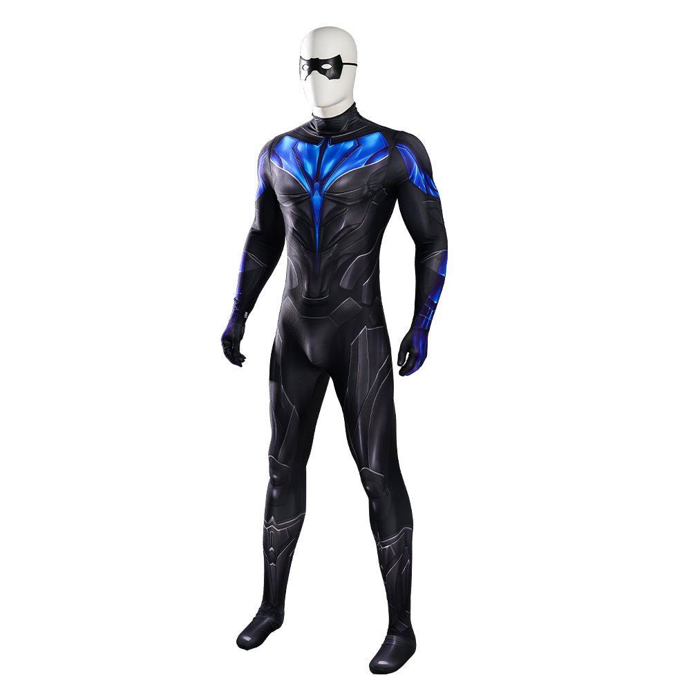 Combinaison Titan—Nightwing - Costume Cosplay Premium pour les Fans de Teen Titans