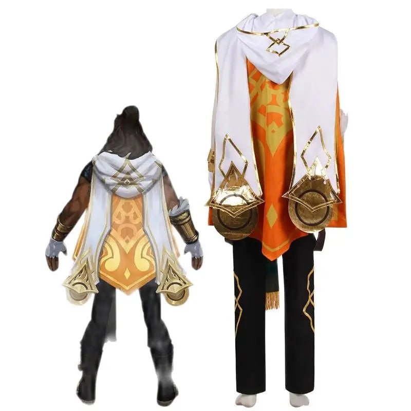 Costume Cosplay LOL Akshan pour Hommes - Ensemble Complet pour Fêtes d'Halloween et Événements
