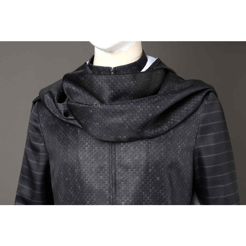 Costume Kylo Ren pour Adultes - Cape Noire et Masque Tenue de Chevalier Maître