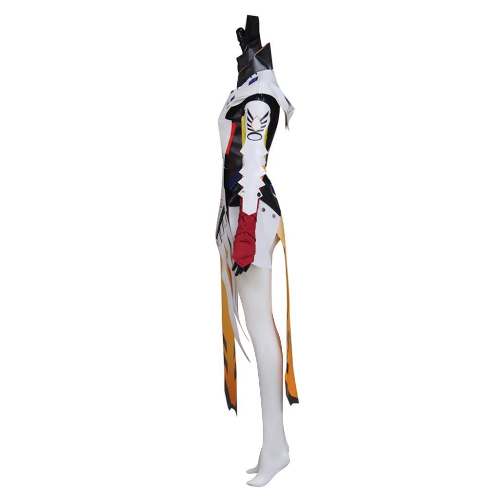Costume de Cosplay Game Mercy – Combinaison de Combat Fantastique pour Fans et Événements Cosplay