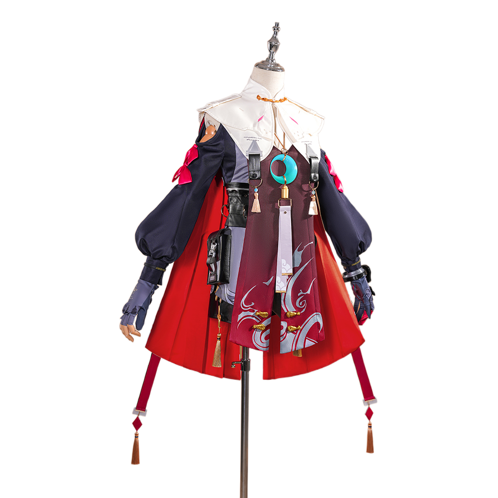 Costume Cosplay Danjin Wuthering Waves - Tenue de Jeu de Haute Qualité