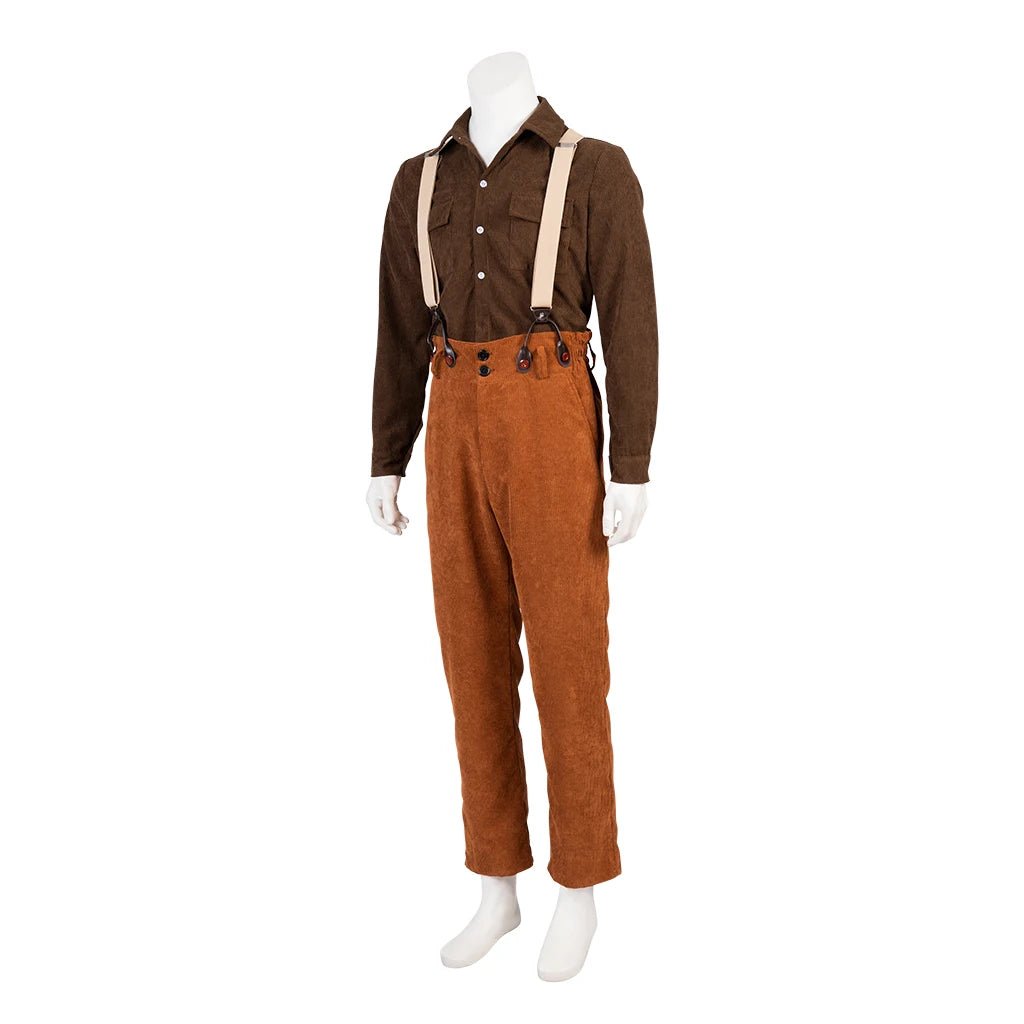 Costume Cosplay Jack Dawson Titanic - Chemise, Salopette et Pantalon pour Homme