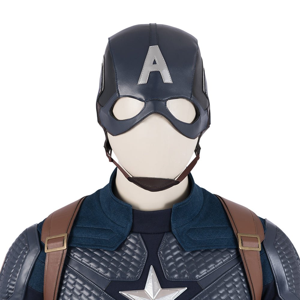 Costume Cosplay Captain America Avengers: Endgame - Réplique de Film de Qualité Premium