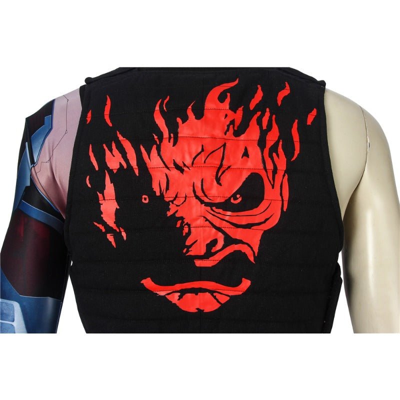 Costume Cosplay The Flash Saison 5 Barry Allen August Heart - Combinaison Speedster