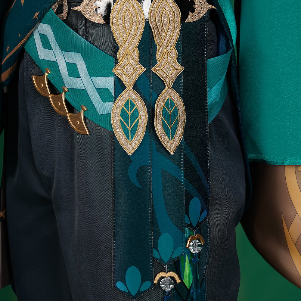 Costume Cosplay Alhaitham pour Fans de Genshin Impact