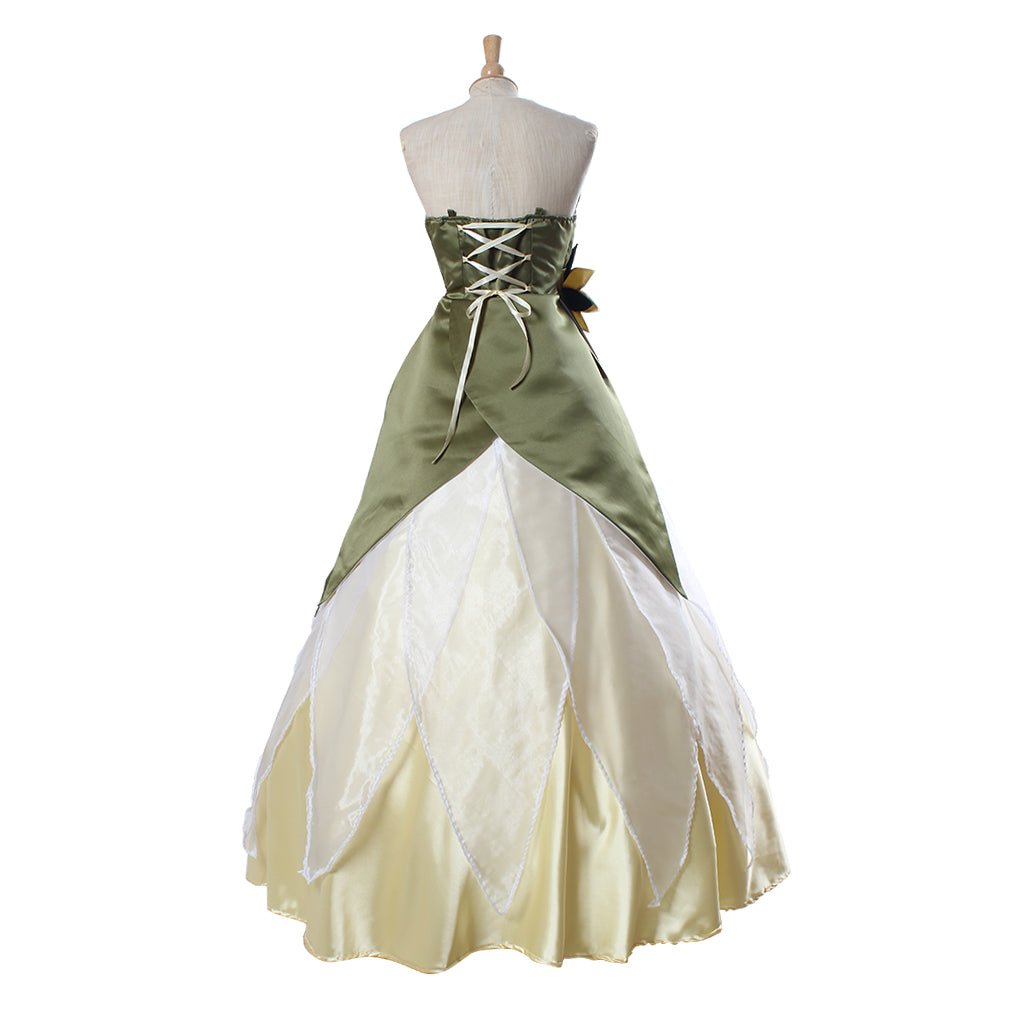 Robe Cosplay Princesse Tiana pour Adulte | Costume Disney Série